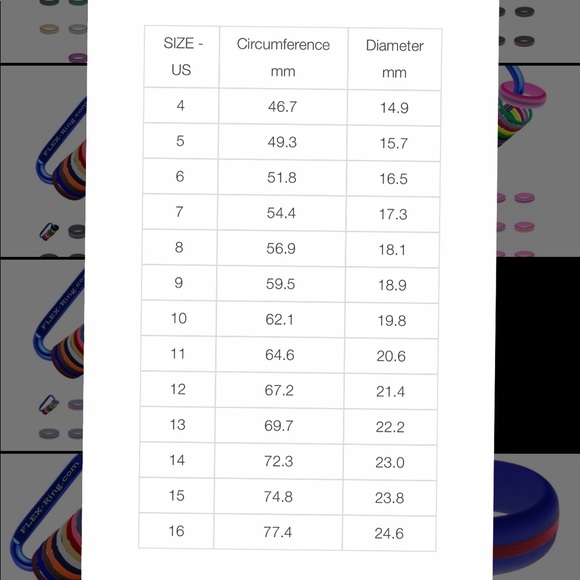 🆕 Flex Ring✨ Silicone Ring/ Interchange Bands ✨ - Picture 8 of 8
